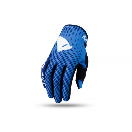 UFO gloves SKILL RADOM CROSS / E-BIKE color blue size M - UFO collection 2022