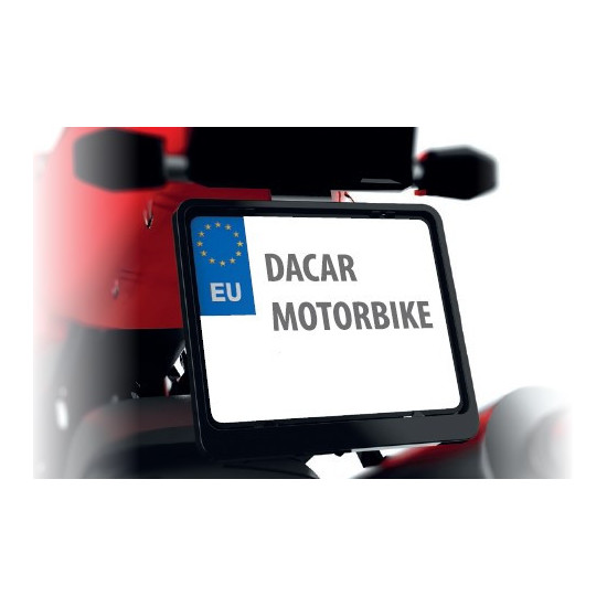 BIKETEC VALSTYBINIO ŽENKLO RĖMAS MOTOCIKLUI / MOTOCIKLUI, JUODAS (48723)