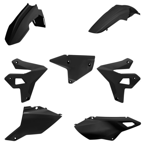 POLISPORT PLASTIC SET SUZUKI DR-Z 400 (DRZ400) '00-'25 (RESTYLING) BLACK