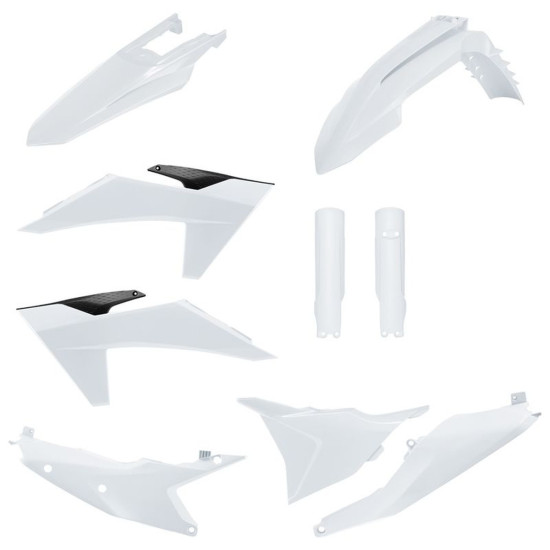 POLISPORT SALE PLASTIC SET (FULL KIT) KTM EXC / EXC-F / XC-W / XC-WF TBI '24-'25 INCLUDING SHOCK ABSORBER COVERS (835250