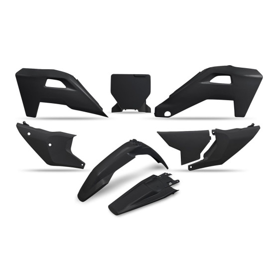 UFO PLASTIKINIS RINKINYS HUSQVARNA TC 125 / 150 / 250 / 300 '25-'26, TX 300 '25-'26, FC 250 / 350 / 450 '25-'26, FX 350 