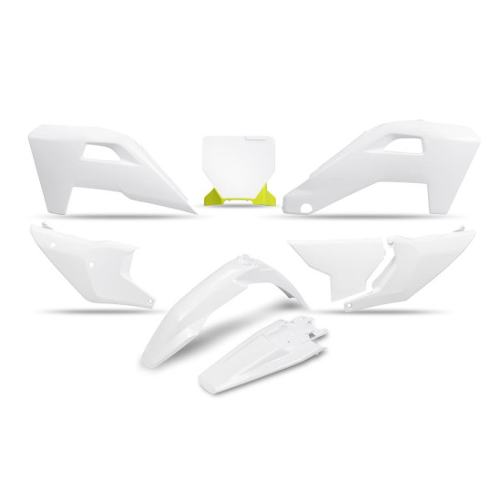 UFO PLASTIKINIS RINKINYS HUSQVARNA TC 125 / 150 / 250 / 300 '25-'26, TX 300 '25-'26, FC 250 / 350 / 450 '25-'26, FX 350 