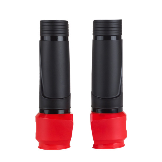 POLISPORT FRONT SHOCK ABSORBER UPPER COVER WITH TOP SHELF COVER, BLACK AND RED