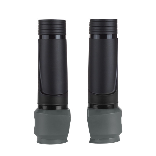 POLISPORT FRONT SHOCK ABSORBER UPPER COVER WITH TOP SHELF COVER, BLACK-GREY