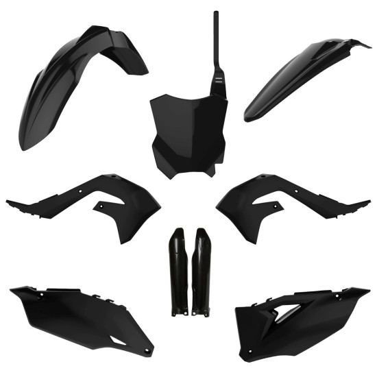 POLISPORT PLASTIC SET (FULL KIT) KAWASAKI KX 250F '21-'24 KX 450F '19-'23 INCLUDES FRONT PLATE (8665900003) AND SHOCK AB
