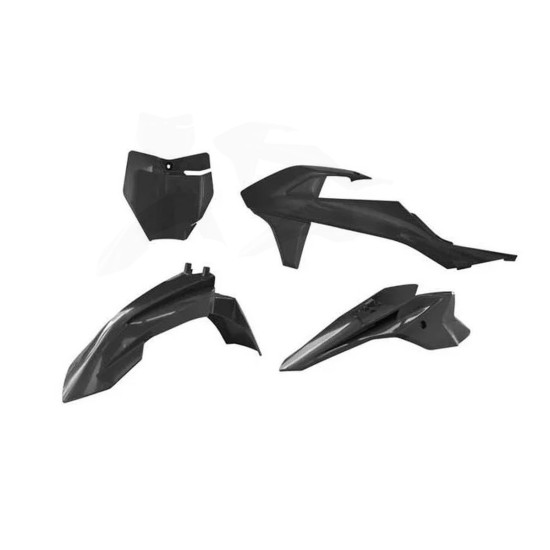 RACETECH (RTECH) PLASTIC SET GAS GAS MC 50 '24-'25 BLACK