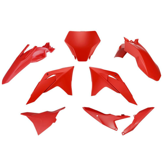 RACETECH (RTECH) PLASTIC SET GAS GAS MC 85 '25 OEM COLOR RED