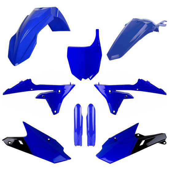 POLISPORT PLASTIC SET (FULL KIT) YAMAHA YZ 250F '14-'18 YZ 450F '14-'17 INCLUDES FRONT PLATE (8678400003) AND SHOCK ABSO