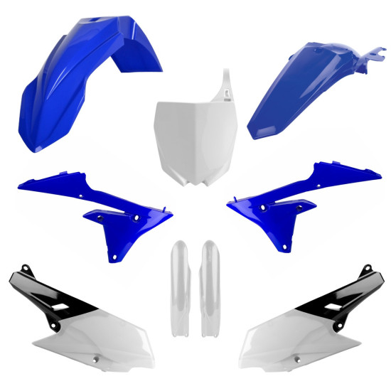 POLISPORT PLASTIC SET (FULL KIT) YAMAHA YZ 250F '14-'18 YZ 450F '14-'17 INCLUDES FRONT PLATE (8678400001) AND SHOCK ABSO