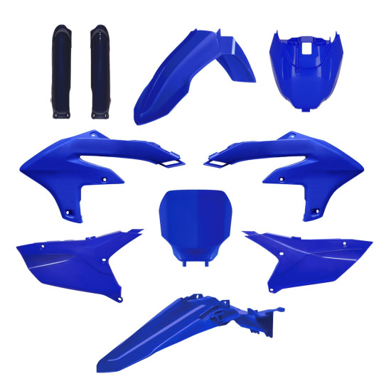 POLISPORT PLASTIKINIS RINKINYS (PILNAS RINKINYS) YAMAHA YZ 250F '24-'26 YZ 450F '23-'25 ĮSKAITANT PRIEKINĘ PLOKŠTELĘ (86