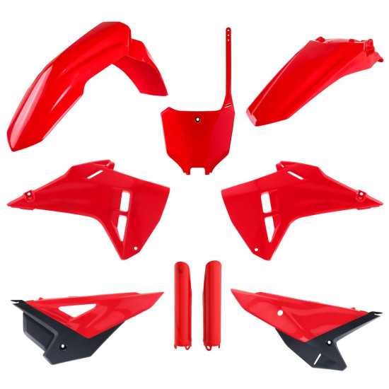 POLISPORT PLASTIC SET (FULL KIT) HONDA CRF 250R '22-'24 CRF 450R '21-'24 (RESTYLING FOR MODEL 2025) INCLUDES FRONT PLATE
