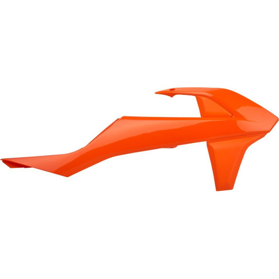 POLISPORT RADIATOR GUARDS (SET) KTM SX / SXF '16-'18 EXC / EXCF '17-'19 ORANGE