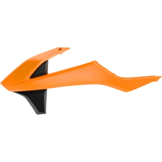 POLISPORT RADIATORIAUS APSAUGOS (KOMPLEKTAS) KTM SX / SXF `16-18 EXC `17-19 SPALVA ORANŽINĖ / JUODA