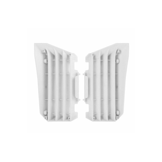 POLISPORT RADIATOR GUARDS (GRILLES - SET) YAMAHA YZ 250 / 450F '14-'17 WR 250F '15-'19 WR 450F '16-'18 COLOR WHITE