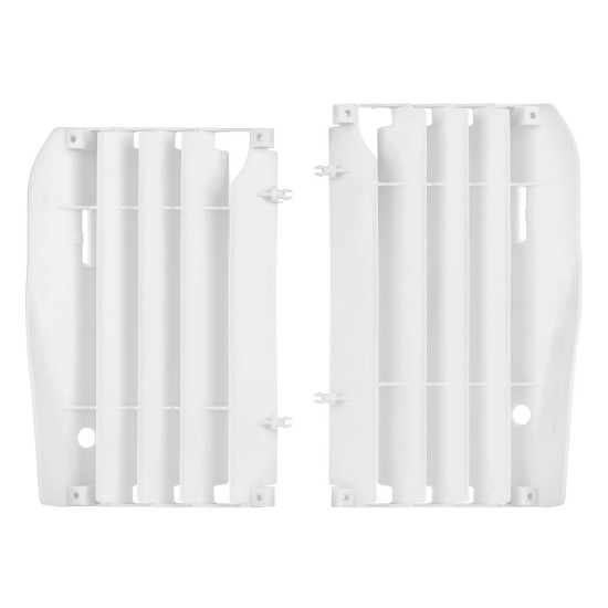 POLISPORT RADIATOR GUARDS (GRILLES-SET) HONDA CRF 250 '10-'13 COLOR WHITE