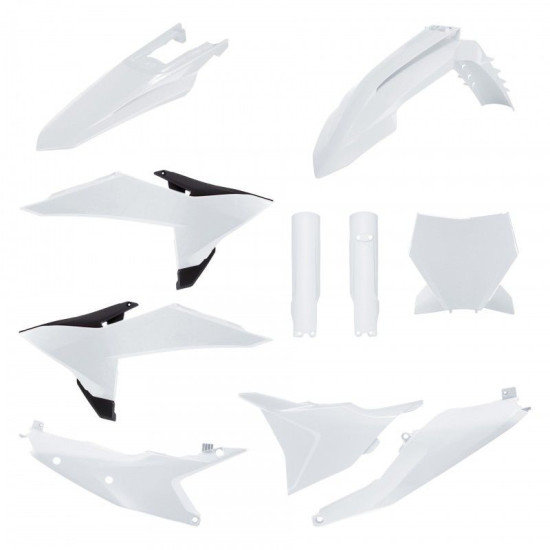 POLISPORT PLASTIKINIS RINKINYS (PILNAS RINKINYS) KTM SX / SX-F / XC / XC-F '25-'26 SU PRIEKINE PLOKSTE IR AMORTIZATORIAU