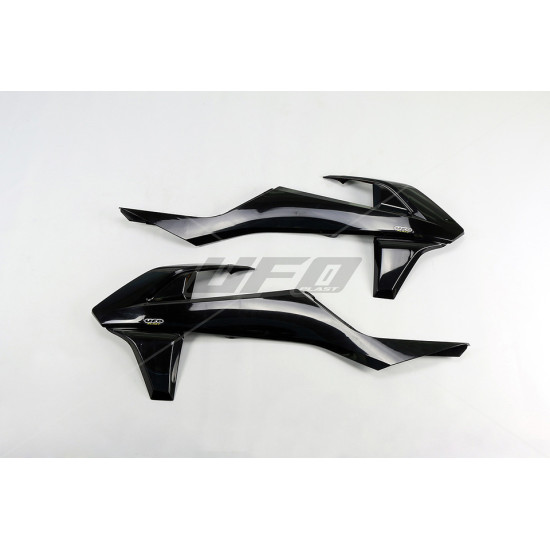 UFO RADIATORIAUS APSAUGOS KTM SX/SXF '16-'18 (IŠSKYRUS SX 250 '16), EXC/EXCF TPI '17-'19, JUODOS