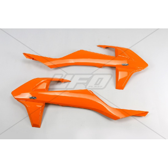 UFO RADIATORIAUS APSAUGOS KTM SX/SXF '16-'18 (IŠSKYRUS SX 250 '16), EXC/EXCF TPI '17-'19, ORANŽINĖ SPALVA