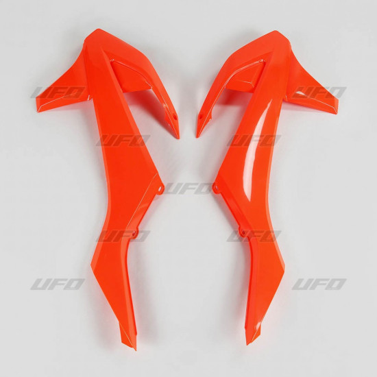 UFO RADIATOR GUARDS KTM SX/SXF '16-'18 (EXCEPT SX 250 '16), EXC/EXCF TPI '17-'19, SX/SXF '16-'18, EXC/EXC-F '17-'19 COLO