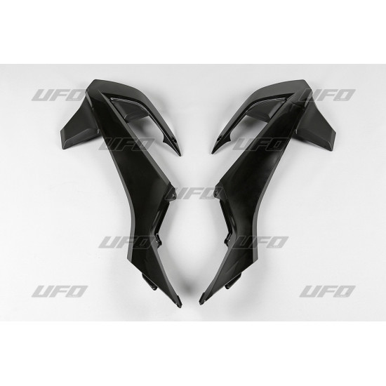 UFO RADIATOR GUARDS KTM SX 65 '16-18 BLACK - SALE - REPLACES GG07105001
