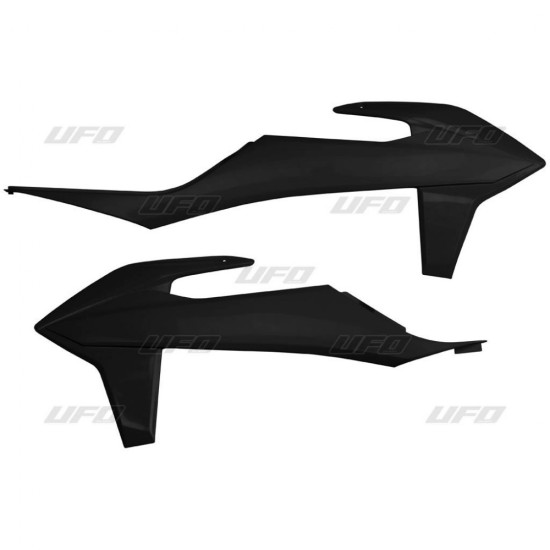UFO RADIATOR GUARDS KTM SX / SXF '19-'20 BLACK