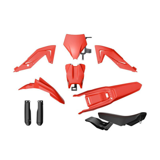 RACETECH (RTECH) 2025/12 PLASTICS SET WITH TELESCOPIC COVERS AND TALARIA STING SEAT MX4 / MX5 / TL 4000 / 5500 '23-'25 C