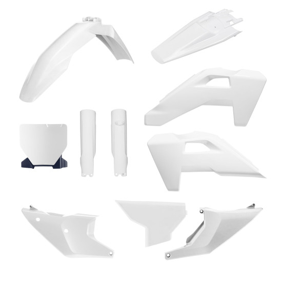 POLISPORT PLASTIC SET (FULL KIT) HUSQVARNA TC / FC / TX / FX '25-'26, KTM EXC / EXC-F / XC-W / XC-WF '24-'25 INCLUDES HE