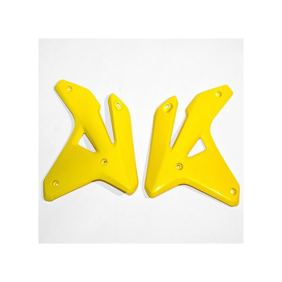 UFO RADIATOR SHIELD SUZUKI RMZ 450 '07 YELLOW