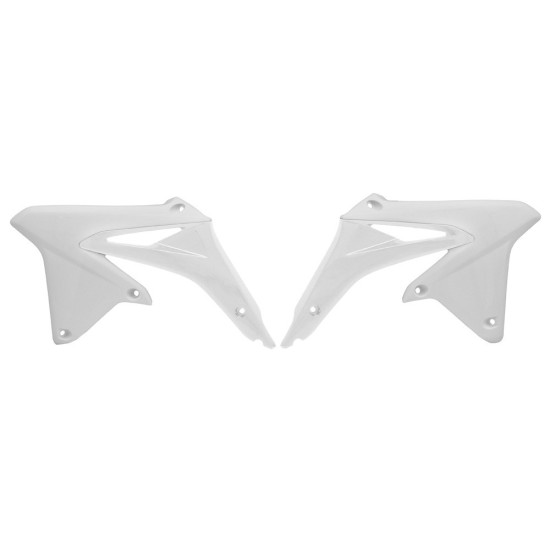 RACETECH (RTECH) RADIATORIŲ APSAUGAI SUZUKI RMZ 450 '08-'17 WHITE (CVRMZBN0008) (SU04927041)