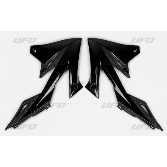 NSO RADIATORIŲ APSAUGAI SUZUKI RMZ 250 '19-'23, RMZ 450 '18-'23 BLACK