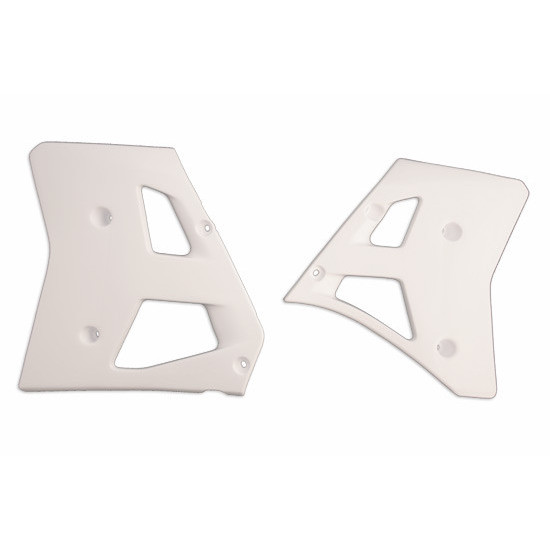 UFO RADIATOR GUARDS YAMAHA YZ 250 '90-'92 COLOR WHITE