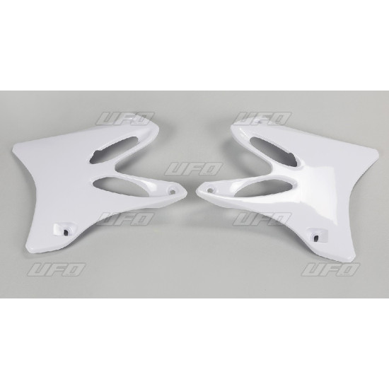 UFO RADIATOR GUARDS YAMAHA YZ 125 / 250 '02-'13 COLOR WHITE