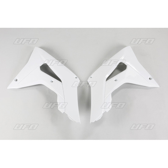 UFO RADIATORIAUS APSAUGOS HONDA CRF 250R '18-'21, CRF 450R '17-'20 BALTOS - IŠPARDAVIMAS