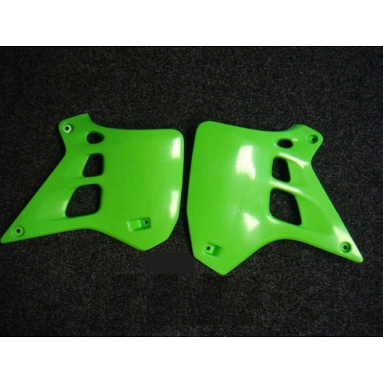 UFO RADIATORIAUS APSAUGOS KAWASAKI KX 250 '90-'91 ŽALIOS