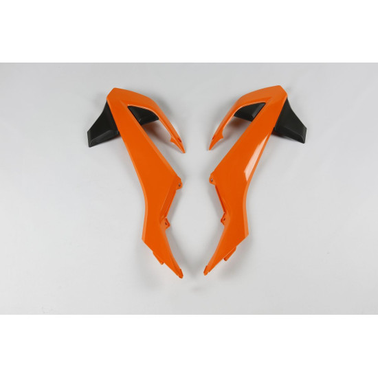UFO RADIATORIAUS APSAUGOS KTM SX 65 '16-'22, ORIGINALI SPALVA '16 IR '18 (ORANŽINĖ/JUODA)