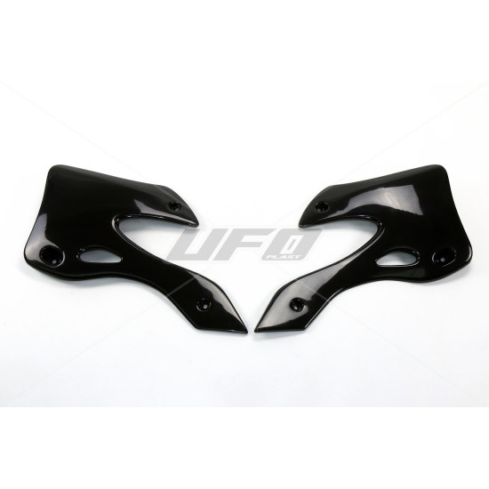 UFO RADIATOR GUARDS KAWASAKI KX 125 / 250 '99-'02 BLACK