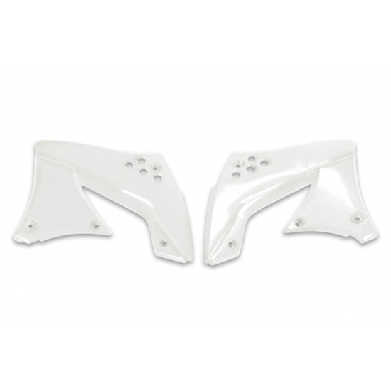 UFO RADIATOR GUARDS KAWASAKI KXF 450 '09 KX WHITE - SALE