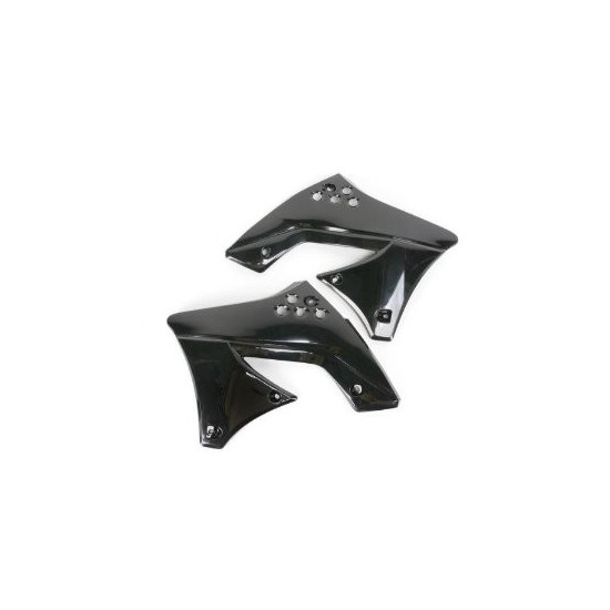 UFO RADIATOR GUARDS KAWASAKI KXF 250 '09-'11 BLACK - DISCONTINUED - SALE