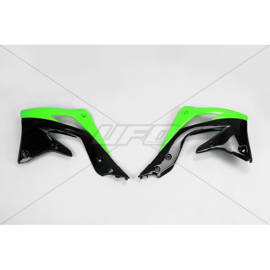 NSO RADIATORIŲ SKYS KAWASAKI KXF 450 '12-'15 OEM SPALVA (ŽALIA / JUODA)