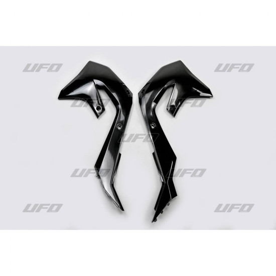 UFO RADIATORIAUS APSAUGOS KAWASAKI KXF 250 '21-'24, KXF 450 '19-'23, JUODOS