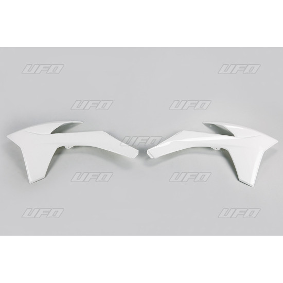 UFO RADIATORIAUS APSAUGOS KTM SX / SXF '11-'12, EXC '12-'13 BALTOS