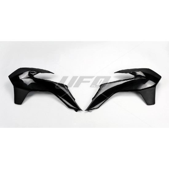 UFO RADIATOR GUARDS KTM SX/SXF '13-'15, EXC '14-'15 BLACK