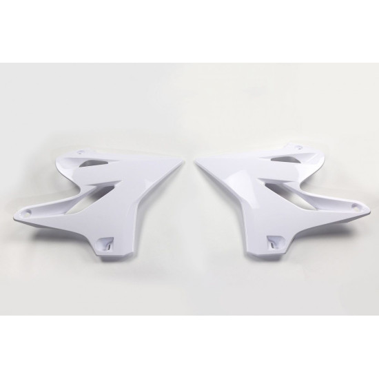 UFO RADIATOR GUARDS YAMAHA YZ 125 / 250 '15-21, COLOR WHITE