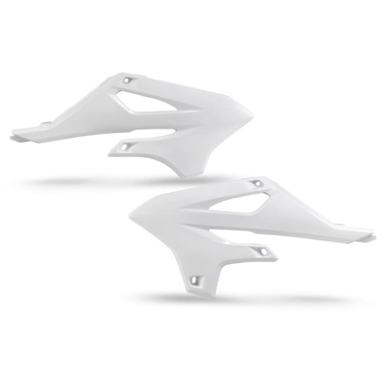 UFO RADIATOR GUARDS YAMAHA YZ 85 '22-'25 COLOR WHITE