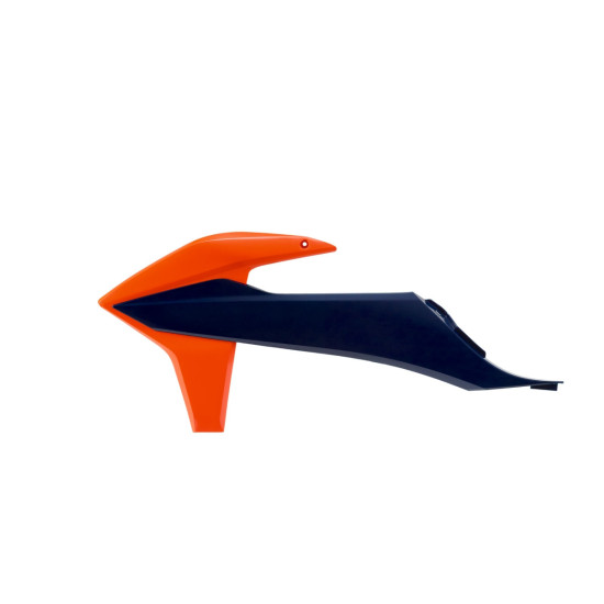 POLISPORT RADIATOR GUARDS KTM SX / SX-F / EXC / EXC-F '19-'22 COLOR ORANGE BLUE