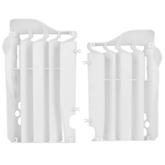 POLISPORT SALE RADIATOR GUARDS (GRILLES - SET) HONDA CRF 250R '14-'15 COLOR WHITE
