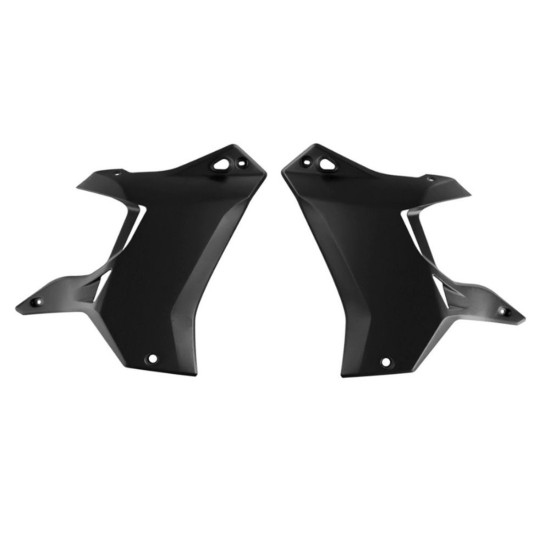 RACETECH (RTECH) RADIATORIAUS APSAUGOS (KAIRĖ / DEŠINĖ) T7 REVOLUTION YAMAHA TENERE 700 '19-'24 JUODOS
