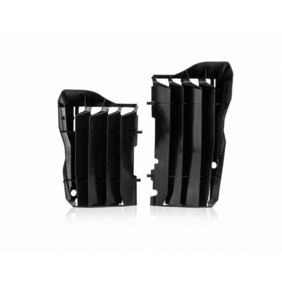 UFO RADIATOR GUARDS (GRILLES) HONDA CRF 450 R / RX '17-'20 BLACK