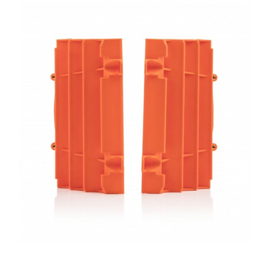 UFO RADIATOR GUARDS (GRILLES) KTM SX / SXF 125 / 250 / 350 '19-'22, EXC / EXCF 250 / 350 / 450 '20-'22 ORANGE
