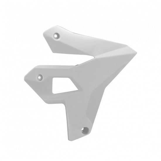POLISPORT RADIATOR GUARDS SUZUKI DR-Z 400 (DRZ400) '00-'25 RESTILING COLOUR WHITE (SET)